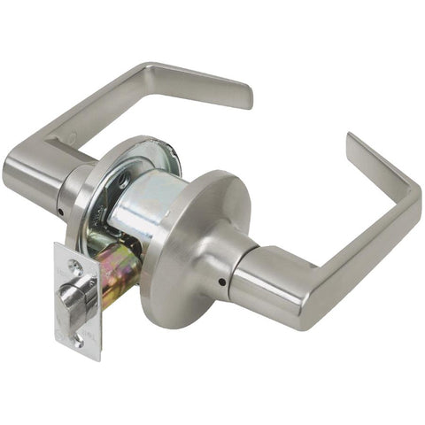 Tell Manufacturing CL100197 Light-Duty Commercial Passage Lever, Satin Finish