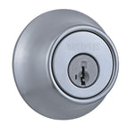 Satin Chrome Single Cylinder Elements Smart Key Deadbolt Lock