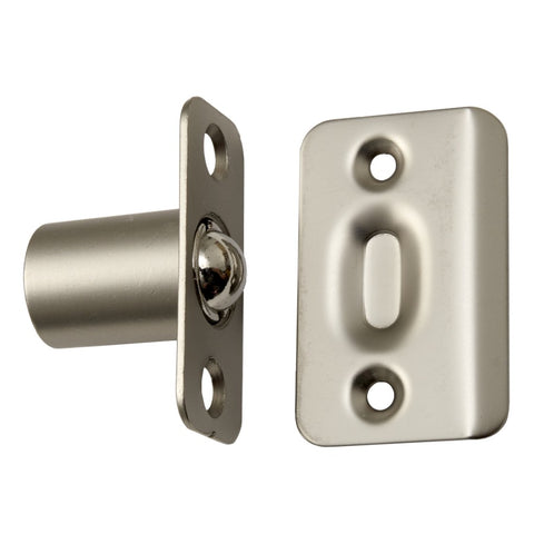 Satin Nickel Adjustable Ball Catch