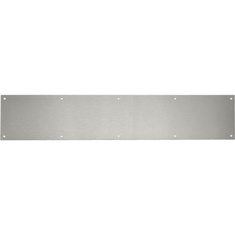 Weiser DTC10055 Tell Stainless Steel Kick Plate, 6"x30"