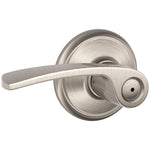 Satin Nickel Merano Privacy Door Leverset