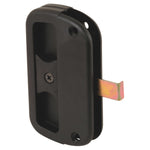 Prime-Line Products A 186 Sliding Screen Door Latch and Pull with Screws, Black Plastic