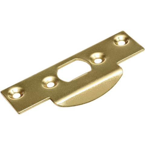 Prime-Line Products U 9422 Security Latch Strike, Brass Plated