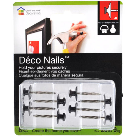 Under the Roof Decorating Deco Nail Small Head Sampler Pack