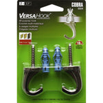 Versahook All-Purpose Hanger Brushed Nickel 2 pk