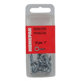 10 Pack 1" B-4 Screw Eyes