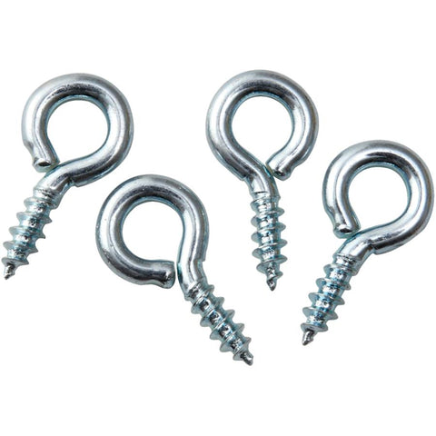 14 Pack #216.5 Zinc Plated Small Screw Eyes