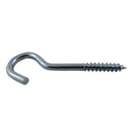 10 Pack 1-3/8" #2 Zinc Screw Hooks
