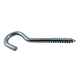10 Pack 1-3/8" #2 Zinc Screw Hooks