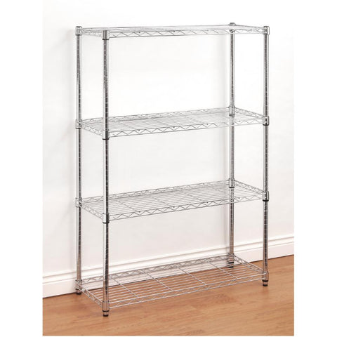 14 inch(s) x 36 inch(s) x 54 inch(s) 4 Shelf Chrome Wire Shelving Unit