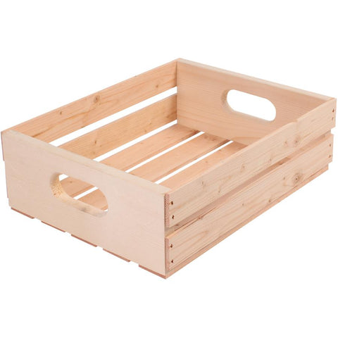 16" x 12.5" x 4.75" Pine Crate