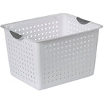 STERILITE 16288006 Deep Ultra 1628 Storage Basket, 10 in H x 13-1/8 in W x 16 in D, Plastic, Multi