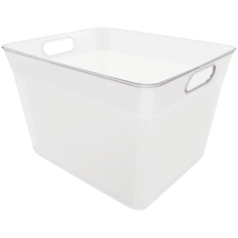 11.5L Clear Storage Basket