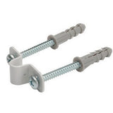 12 Pack White Multi Purpose Wire Shelf Clips