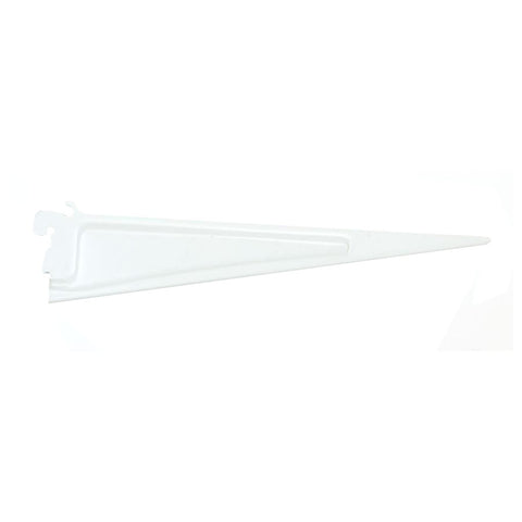 12 inch(s) Double Track White Shelf Bracket