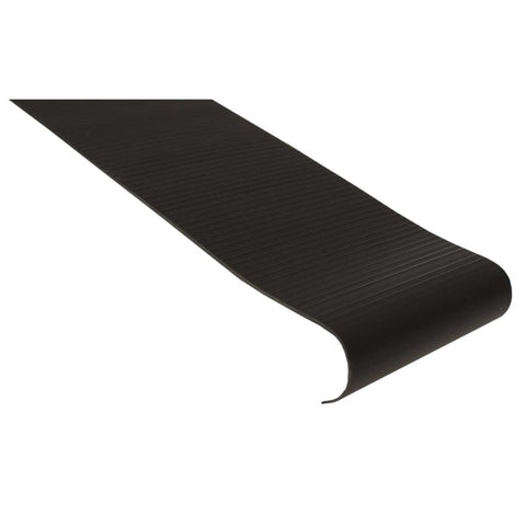 18" Black Vinyl Stair Tread