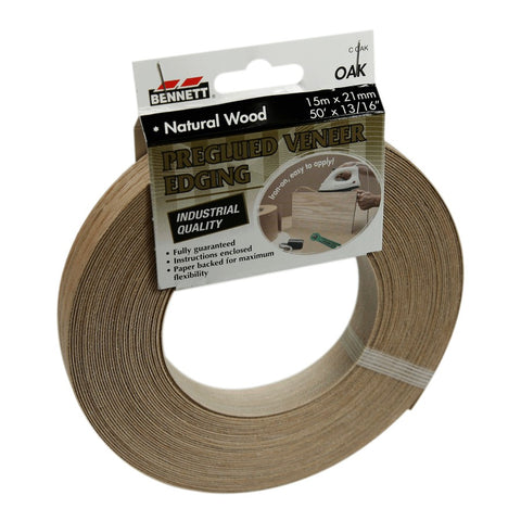13/16" x 50' Pre-Glued Oak Veneer
