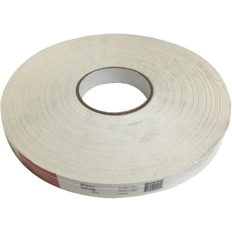 13/16 inch(s) x 250' Pre-Glued White Melamine Edgebanding