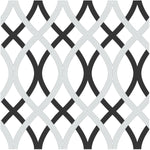 WallPops NU1658 Lattice Peel and Stick Wallpaper, Multi-Color