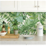 NuWallpaper NU2906 Maui Peel and Stick Wallpaper, Green