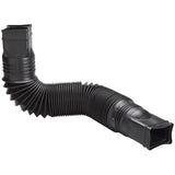 Flex-A-Spout 55" Downspout Extension, Black