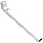 2 in. x 3 in. Vinyl Downspout Extension-Amerimax Home Products-KM9030
