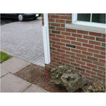 2 in. x 3 in. Vinyl Downspout Extension-Amerimax Home Products-KM9030