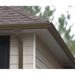 Traditional Brown Hidden Vinyl Gutter Hook