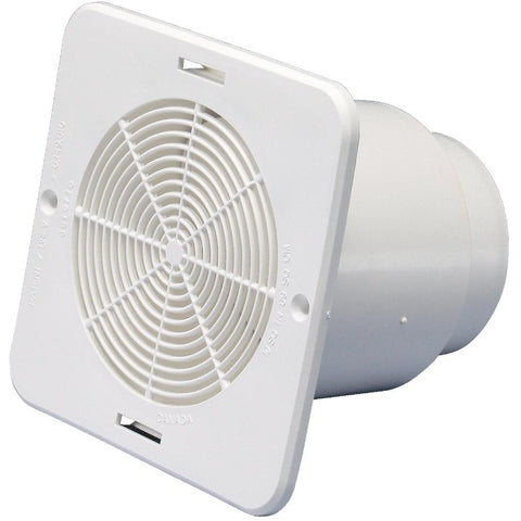 Duraflo 646015 Soffit Exhaust Vent, White
