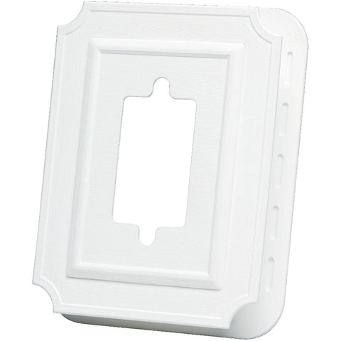 Duraflo 641050-00 Flush Electrical Block, White