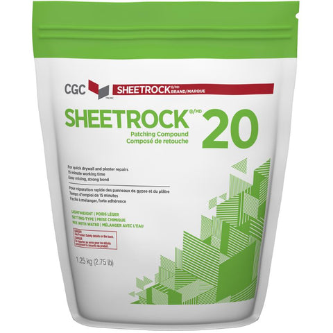 1.25kg Sheetrock 20 All Purpose Compound