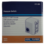 1/4" FPT Pressure Switch for Piston Pumps - 20 and 40PSI