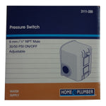 1/4" MPT Pressure Switch - 30 and 50PSI