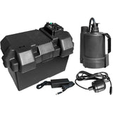 Superior Pump 92900 Powered Battery Back up Sump Pump with Tethered Switch, 12V DC