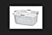 STERILITE Corp 12168006 Laundry Basket White 2Bshl