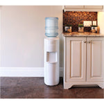 VITAPUR Top Load Floor Standing Room Cold Water Dispenser with Piano Push Buttons, White VWD2265W 1 Units