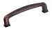 Richelieu Hardware - BP81092BORB - Transitional Metal Pull - 810 - 3 25/32 in (96 mm) - Brushed Oil-Rubbed Bronze Finish