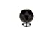 Richelieu Hardware BP87373014090 Eclectic Crystal Knob, Chrome Black