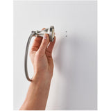 Hilliard Brushed Nickel Towel Ring