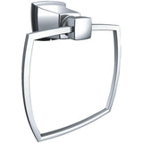 Moen FAUCETS Y3286CH Boardwalk Chrome Towel Ring, Nickel