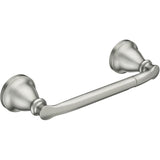 Hilliard Pivoting Brushed Nickel Toilet Paper Holder