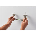 Hilliard Pivoting Brushed Nickel Toilet Paper Holder