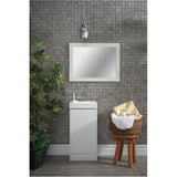 16 inch(s) Rylee Gloss White 1 Door Vanity