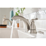 Hilliard Spot Resistant Brushed Nickel 2 Handle Lavatory Faucet