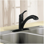 Moen CA87316BL Pullout Spray Faucet from The Renzo Collection, Matte Black