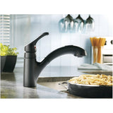 Moen CA87316BL Pullout Spray Faucet from The Renzo Collection, Matte Black