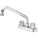 2 Handle Laundry Faucet - with 12'' Spout, Chrome