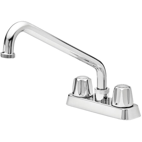 2 Handle Laundry Faucet - with 12'' Spout, Chrome
