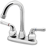 2 Lever Chrome Bar Faucet