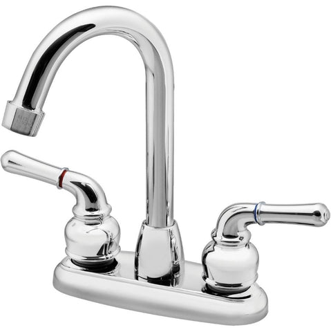 2 Lever Chrome Bar Faucet